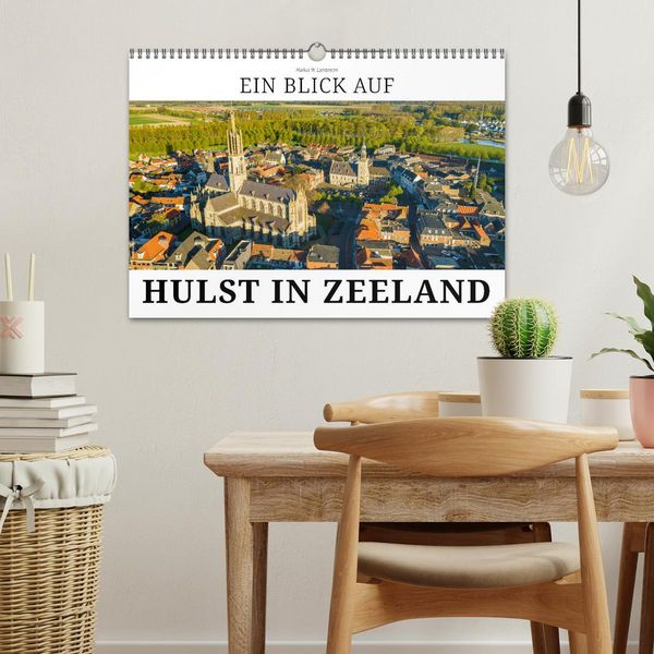 Produktbild: Ein Blick auf Hulst in Zeeland (Wandkalender 2026 DIN A3 quer), CALVENDO Monatskalender