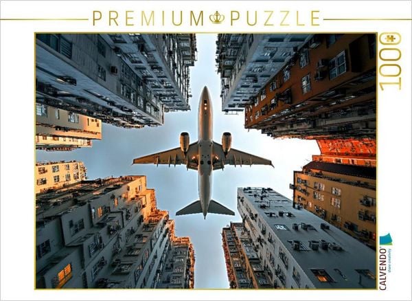 Produktbild: CALVENDO Puzzle Flugzeug | 1000 Teile Lege-Gr&ouml;&szlig;e 64x48cm Foto-Puzzle f&uuml;r gl&uuml;ckliche Stunden