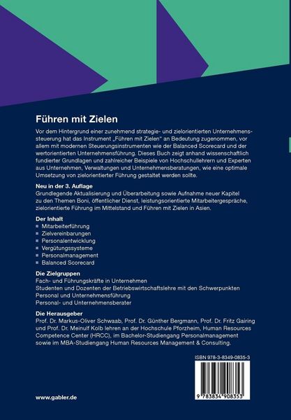 Produktbild: Führen mit Zielen