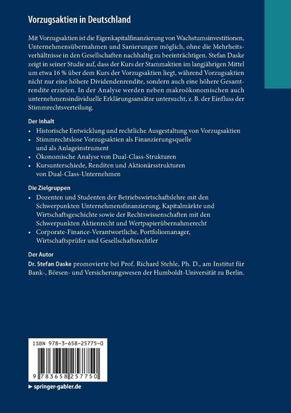 Produktbild: Vorzugsaktien in Deutschland