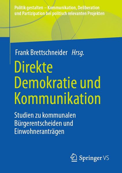 Produktbild: Direkte Demokratie und Kommunikation