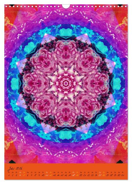 Produktbild: Mandala Energien (Wandkalender 2026 DIN A3 hoch), CALVENDO Monatskalender