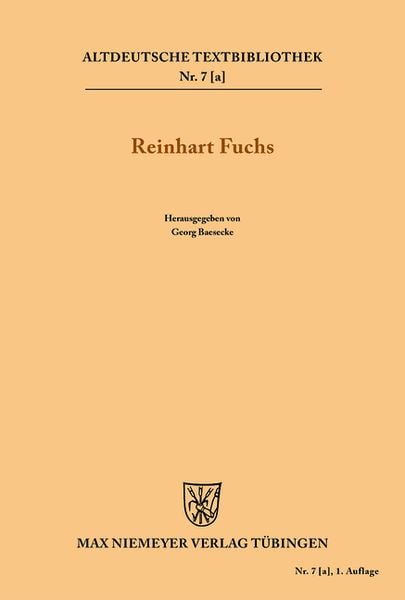 Produktbild: Heinrichs des Glichezares Reinhart Fuchs