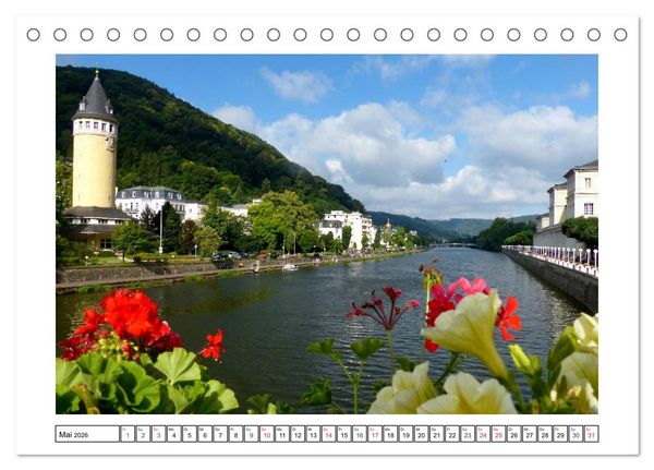 Produktbild: Bad Ems - Kurort und Kaiserbad an der Lahn (Tischkalender 2026 DIN A5 quer), CALVENDO Monatskalender