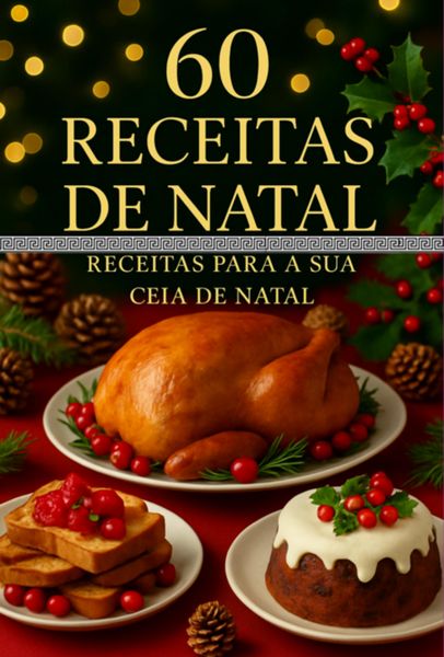Produktbild: "60 Receitas De Natal: Receitas Para A Sua Ceia De Natal"