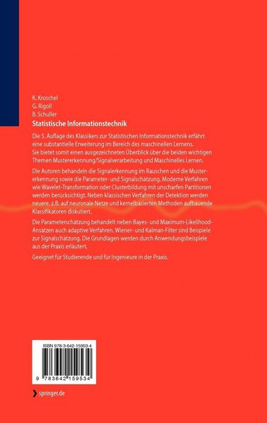 Produktbild: Statistische Informationstechnik