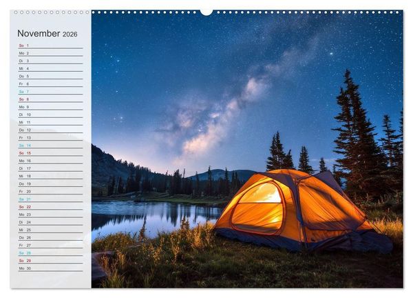 Produktbild: Freiheit sp&uuml;ren (Wandkalender 2026 DIN A2 quer), CALVENDO Monatskalender