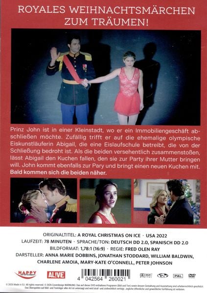 Produktbild: A Royal Christmas on Ice - Auf Schlittschuhen ins Weihnachtsgl&uuml;ck