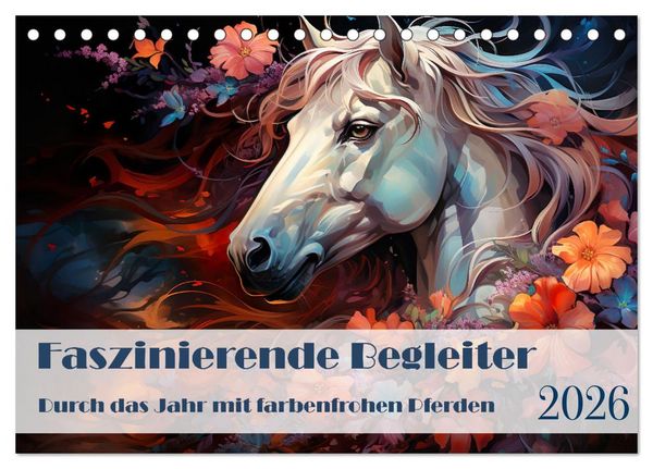Produktbild: Faszinierende Begleiter (Tischkalender 2026 DIN A5 quer), CALVENDO Monatskalender