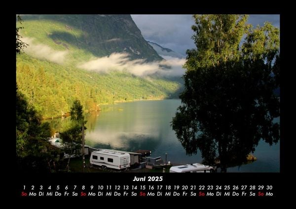 Produktbild: Bergige Welten 2025 Fotokalender DIN A3