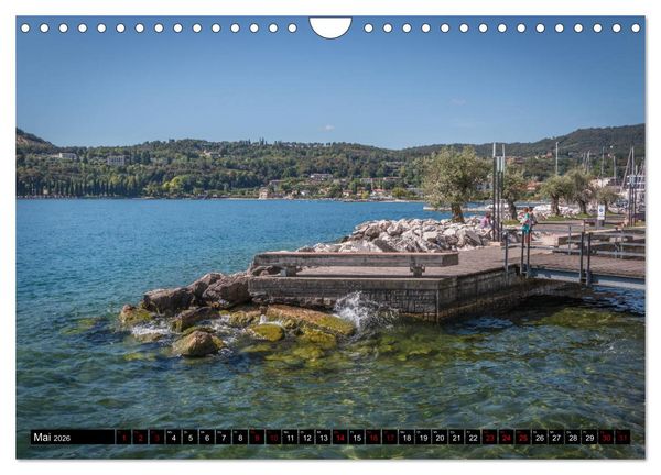 Produktbild: Gardasee - Impressionen aus der Lombardei (Wandkalender 2026 DIN A4 quer), CALVENDO Monatskalender