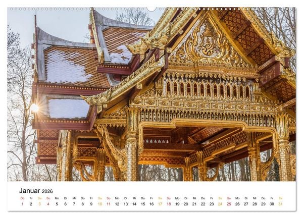Produktbild: Bad Homburg - Die Perle im Hochtaunus (hochwertiger Premium Wandkalender 2026 DIN A2 quer), Kunstdruck in Hochglanz