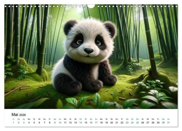 Produktbild: Baby-Tiere (Wandkalender 2026 DIN A3 quer), CALVENDO Monatskalender