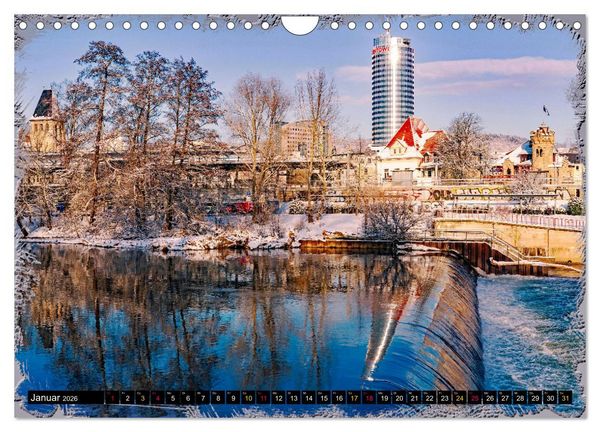 Produktbild: Jena attraktiv (Wandkalender 2026 DIN A4 quer), CALVENDO Monatskalender
