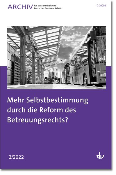 Produktbild: Mehr Selbstbestimmung durch die Reform des Betreuungsrechts?