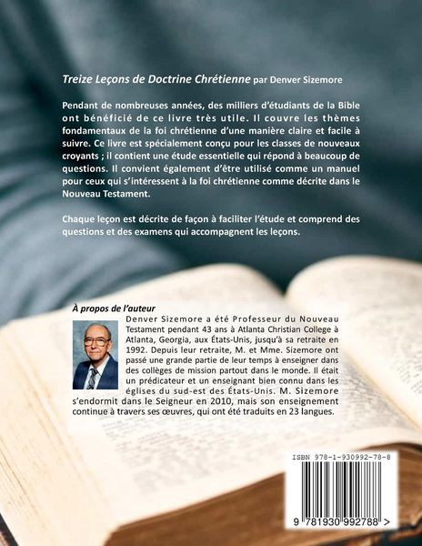 Produktbild: Treize Le&ccedil;ons en Doctrine Chr&eacute;tienne