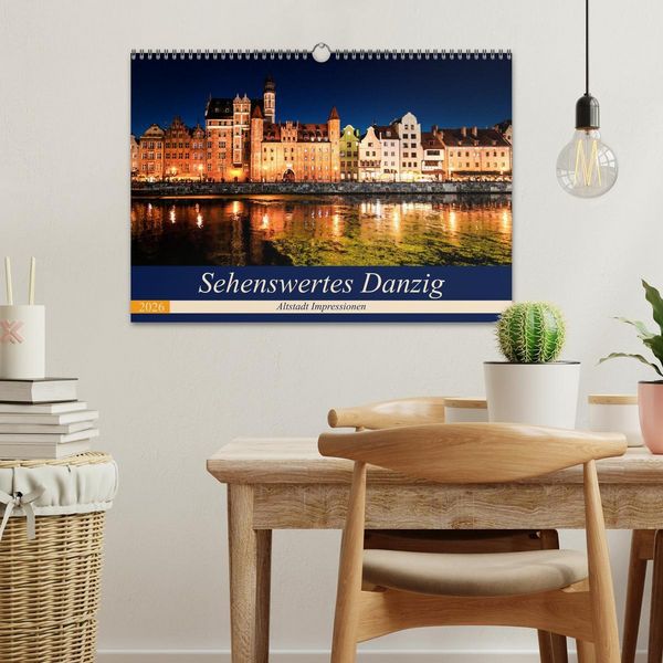 Produktbild: Sehenswertes Danzig (Wandkalender 2026 DIN A3 quer), CALVENDO Monatskalender