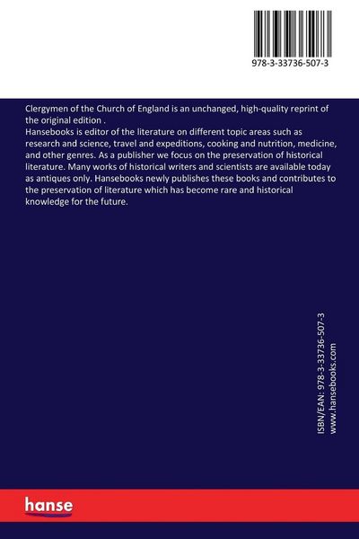 Produktbild: Clergymen of the Church of England