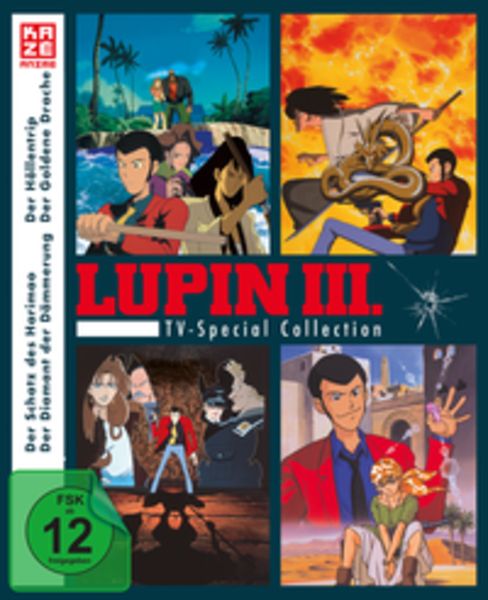 Lupin the Third - TV Special Collection (4 TV Specials) [4 BRs]