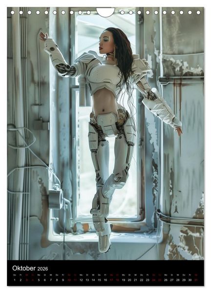 Produktbild: CYBER SISTERS (Wandkalender 2026 DIN A4 hoch), CALVENDO Monatskalender