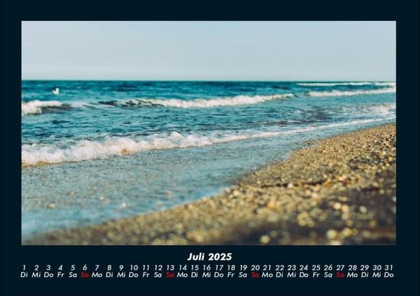 Produktbild: Str&auml;nde der Welt 2025 Fotokalender DIN A4
