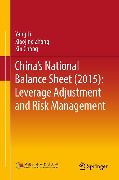 Produktbild: China's National Balance Sheet (2015): Leverage Adjustment and Risk Management