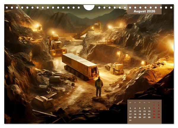 Produktbild: Der Schimmer im Dreck (Wandkalender 2026 DIN A4 quer), CALVENDO Monatskalender