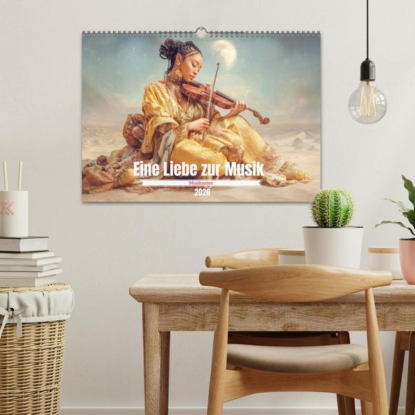 Produktbild: Eine Liebe zur Musik - Musikanten (Wandkalender 2026 DIN A3 quer), CALVENDO Monatskalender