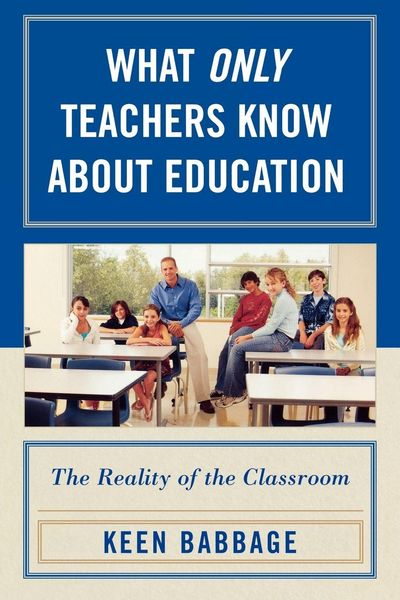 Produktbild: What Only Teachers Know about Education