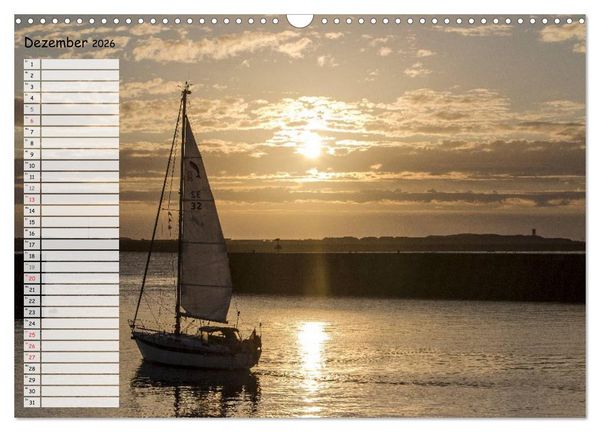 Produktbild: Helgoland - idyllische Nordseeinsel (Wandkalender 2026 DIN A3 quer), CALVENDO Monatskalender