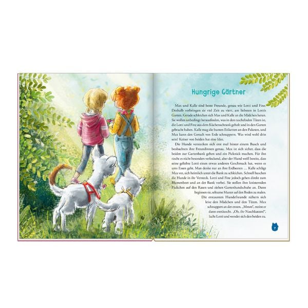 Produktbild: TR&Ouml;TSCH - Geschichtenbuch Max, Entdecker auf vier Pfoten - Geburtstag und andere Abenteuer