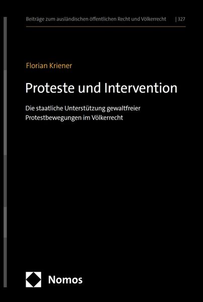 Produktbild: Proteste und Intervention