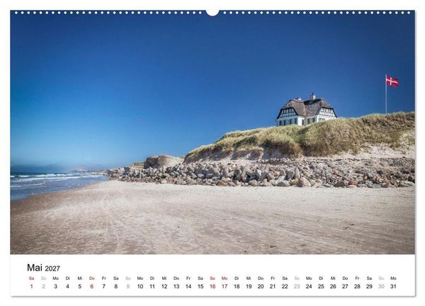 Produktbild: D&auml;nemark - Mit dem Wohnmobil durch J&uuml;tland (Wandkalender 2027 DIN A2 quer), CALVENDO Monatskalender