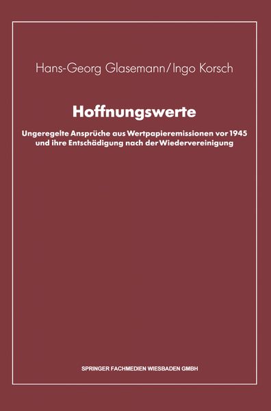 Produktbild: Hoffnungswerte