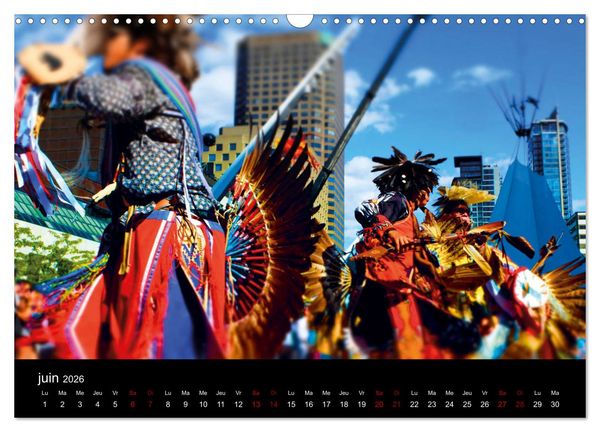 Produktbild: Couleurs pop sur Montr&eacute;al (Calendrier mural 2026 DIN A3 vertical), CALVENDO calendrier mensuel