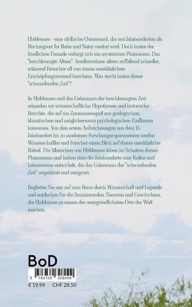 Produktbild: Hiddensee und das Geheimnis der beschleunigten Zeit
