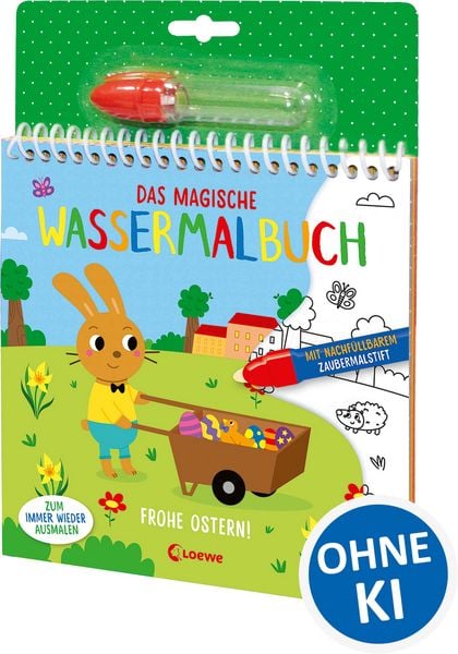 Produktbild: Das magische Wassermalbuch - Frohe Ostern!