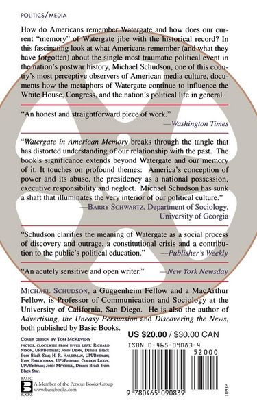 Produktbild: Watergate in American Memory