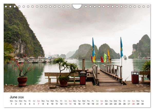 Produktbild: VIETNAM (Wall Calendar 2026 DIN A4 landscape), CALVENDO 12 Month Wall Calendar