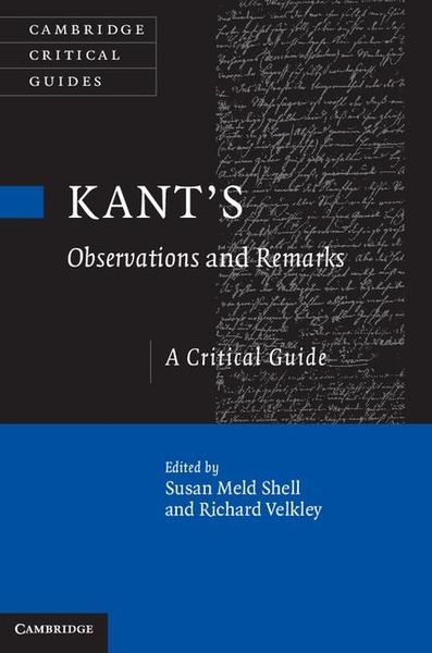 Produktbild: Kant's Observations and Remarks