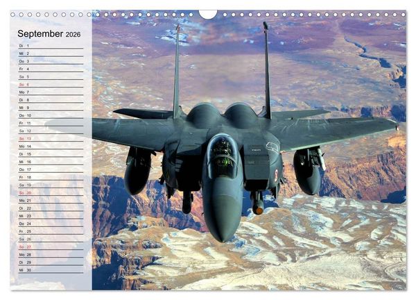 Produktbild: Streitkraft. Milit&auml;rische Impressionen (Wandkalender 2026 DIN A3 quer), CALVENDO Monatskalender