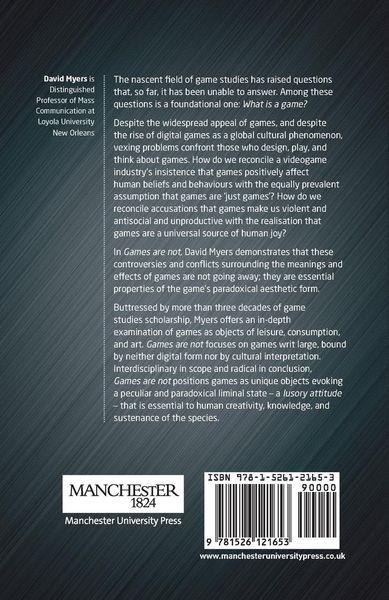 Produktbild: Games are not