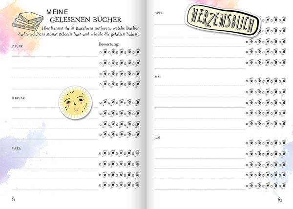Produktbild: Mein Book Journal. Von der erfolgreichen Buchbloggerin @liberiarium