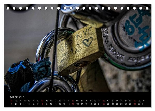 Produktbild: Brooklyn Bridge - New York City (Tischkalender 2026 DIN A5 quer), CALVENDO Monatskalender