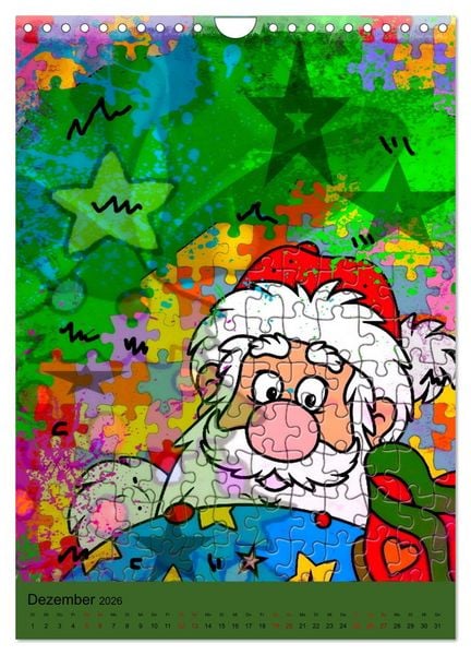 Produktbild: Puzzleteile (Wandkalender 2026 DIN A4 hoch), CALVENDO Monatskalender