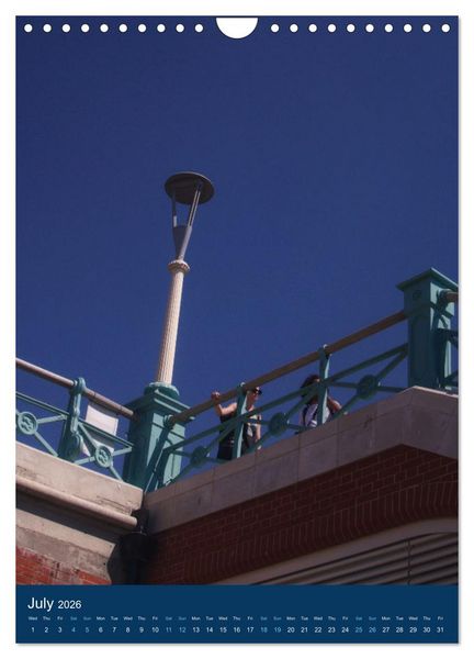 Produktbild: Brighton Summer Views (Wall Calendar 2026 DIN A4 portrait), CALVENDO 12 Month Wall Calendar