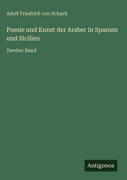 Produktbild: Poesie und Kunst der Araber in Spanien und Sicilien