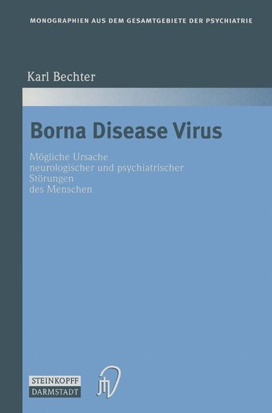 Borna Disease Virus, Taschenbuch von Karl Bechter, Steinkopff, 9783642960000