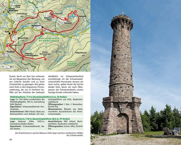 Produktbild: ROTHER Wanderbuch Aussichtst&uuml;rme Schwarzwald
