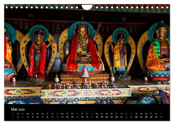Produktbild: Nepal-Das Kathmandu-Tal nach dem Beben (Wandkalender 2026 DIN A4 quer), CALVENDO Monatskalender